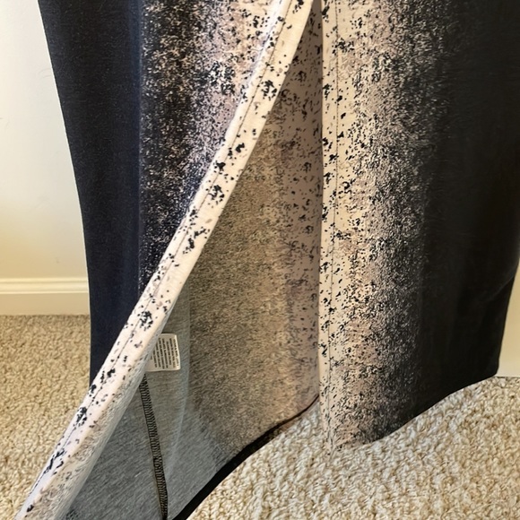 Elegant Sleeveless Sheath Maxi Tank Dress with Sexy Back Slit by Bar III - Picture 6 of 7